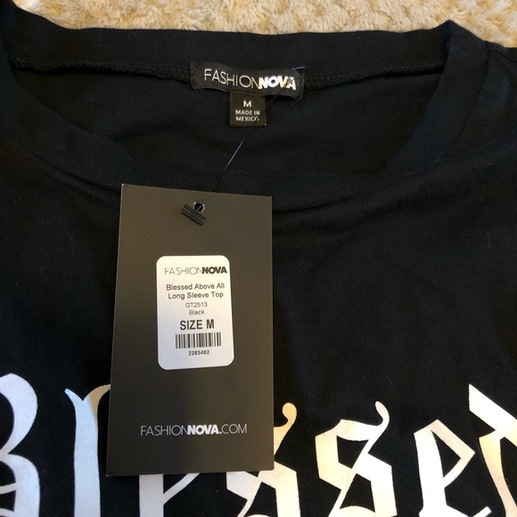 Blessed Grateful Thankful Cropped Top - Picture 9 of 9